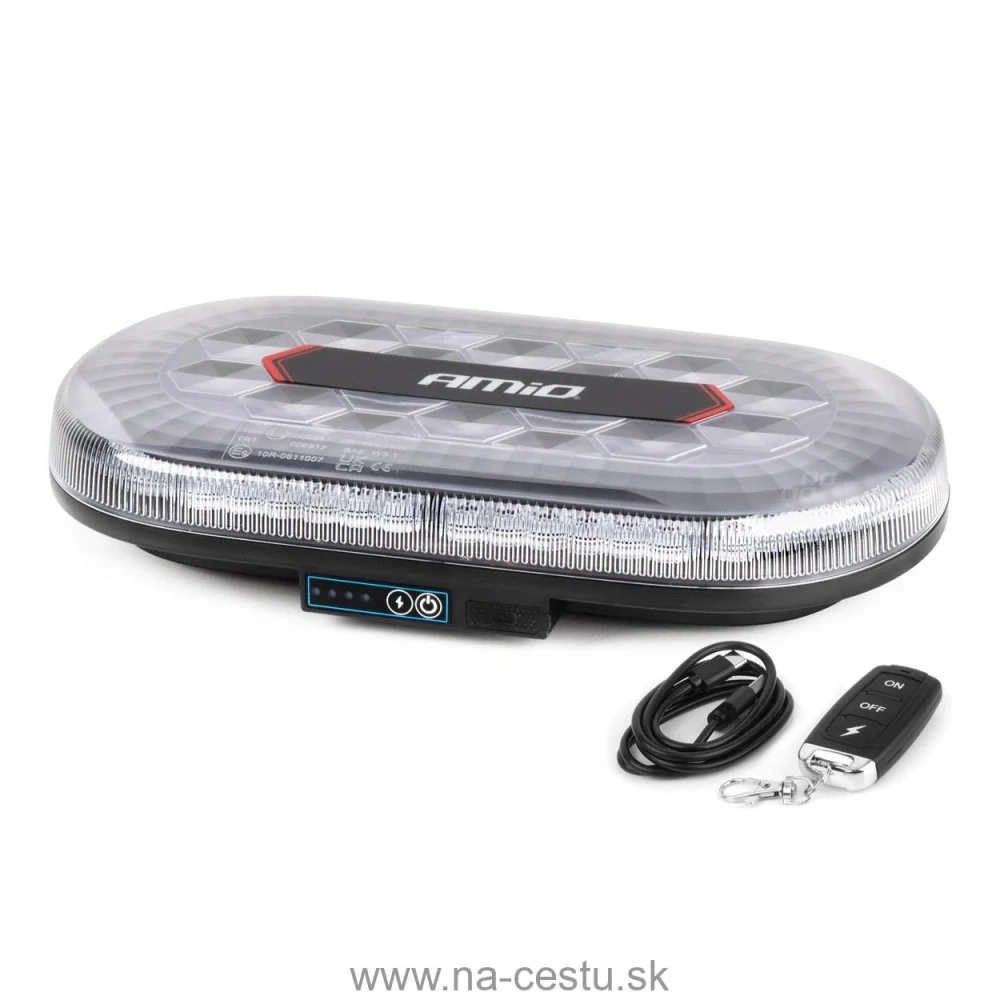 Bezdrôtová svetelná lišta LED R65 R10 326x186x63 26W 12/24V