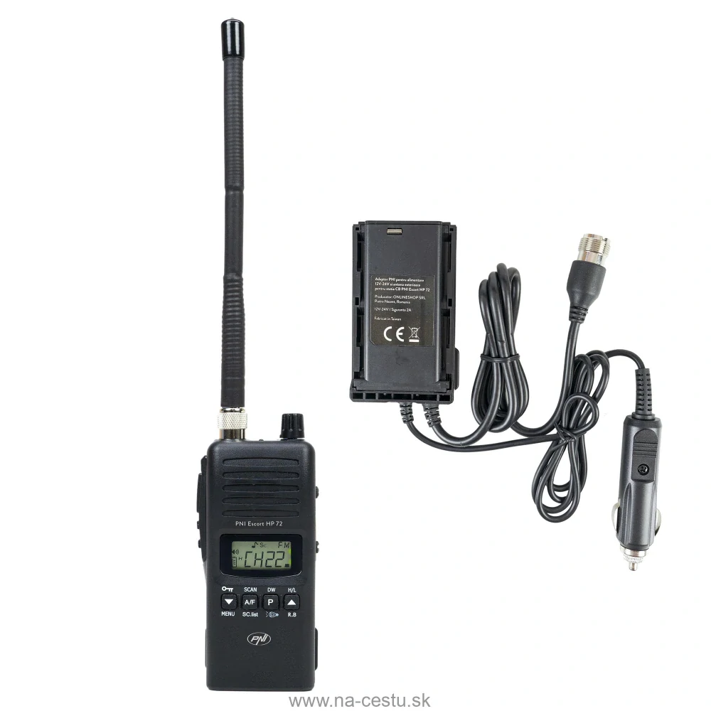 PNI HP 72 Escort HP 72 s autoadaptérom