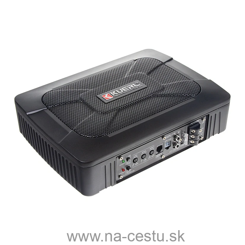 KUERL aktívny subwooferový box 6x9", 200W