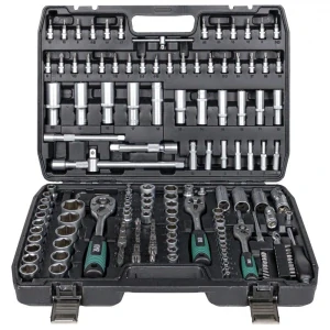 172-dielna sada nástrčných kľúčov 1/2" 3/8" 1/4"