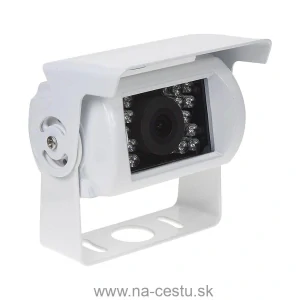 Kamera CVBS s IR svetlom, vonkajšia PAL/NTSC, biela, 12-24V