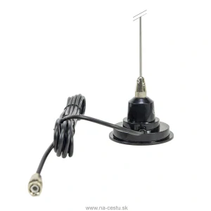 Anténa PNI VHF300 pre taxi, 134 - 174 MHz, 136 cm, s magnetickou základňou