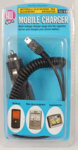 Automobilová nabíjačka s portom mini USB B