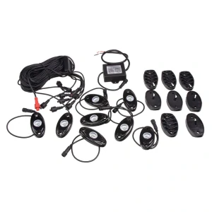 LED podsvietenie podvozku RGB 12V, Bluetooth, 24x3W