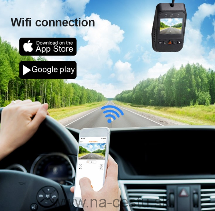 FULL HD kamera - 2" LCD monitor, WI-FI