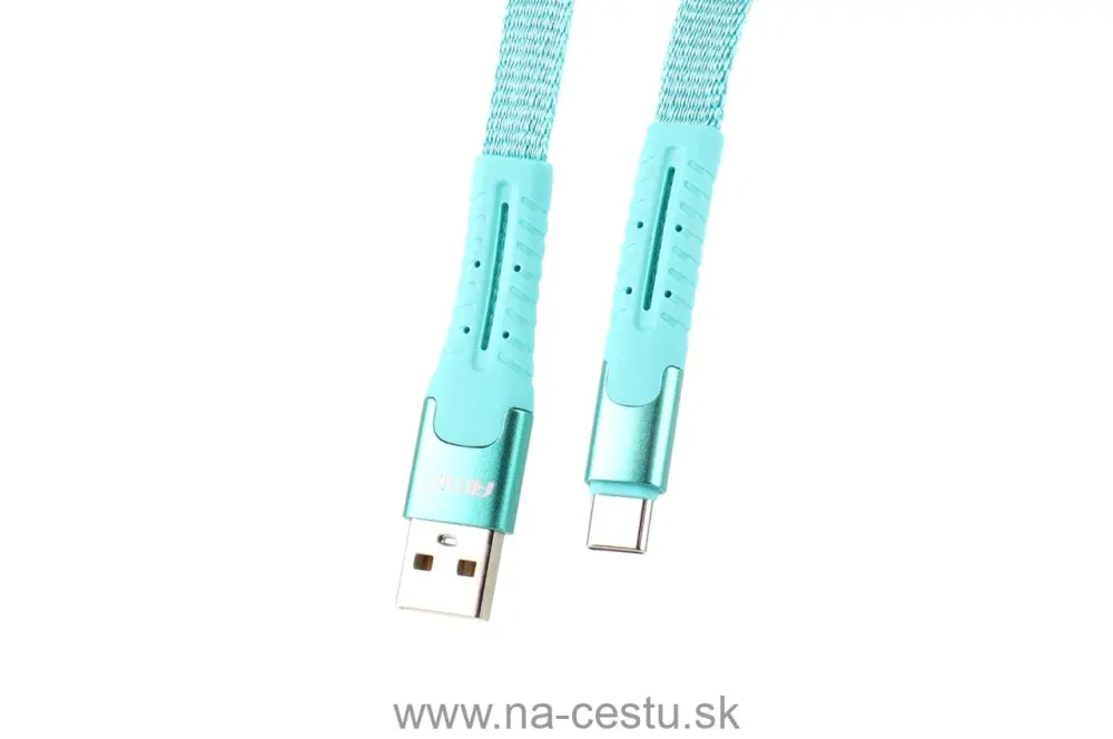 Pružinový kábel USB+USB-C 1.2m FullLINK