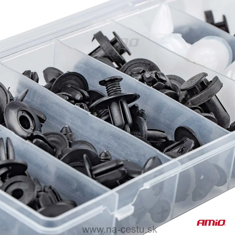 Spony a príchytky na čalúnenie vozidiel 100ks