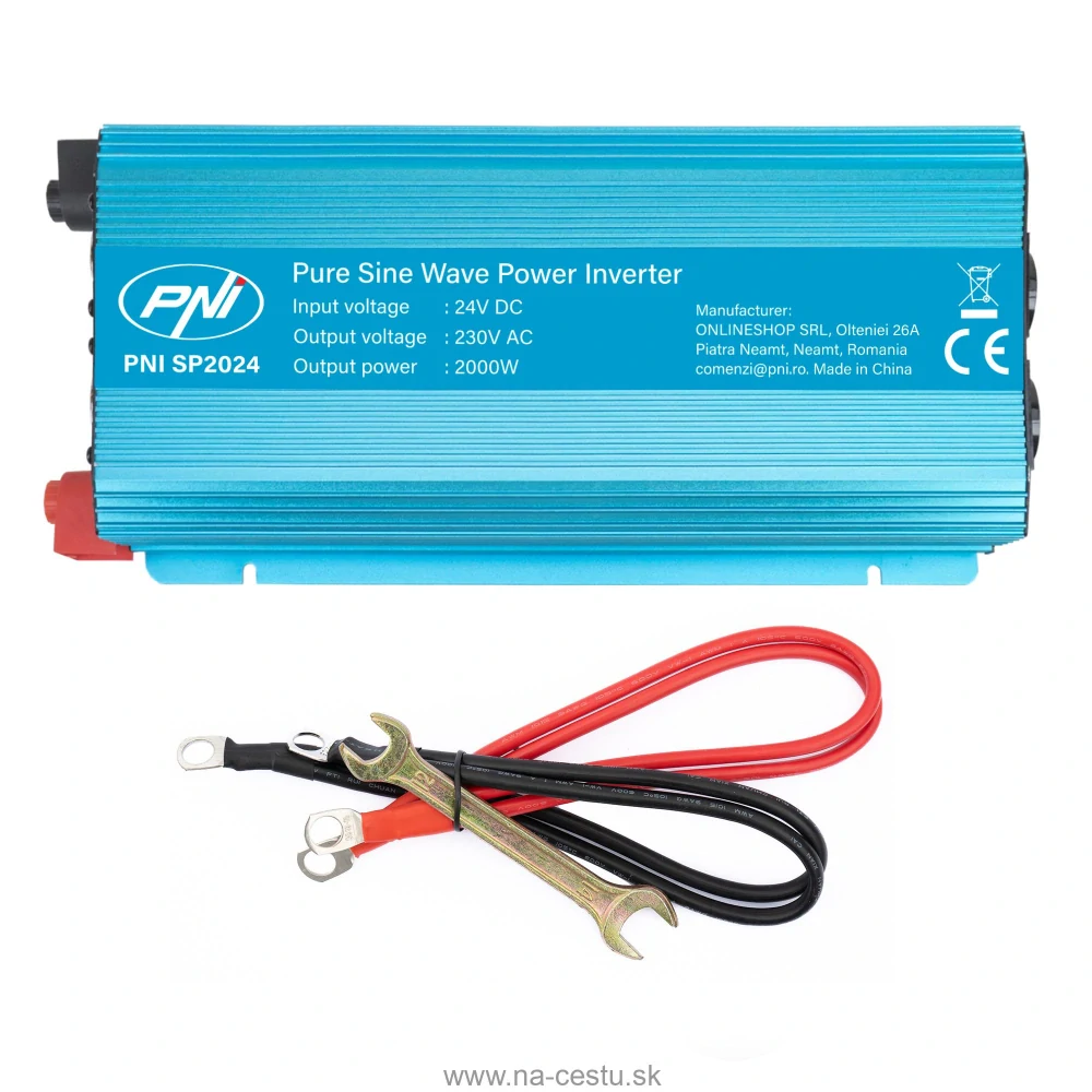Menič napätia PNI SP2024 24V napájací zdroj 230V výstup 2000W