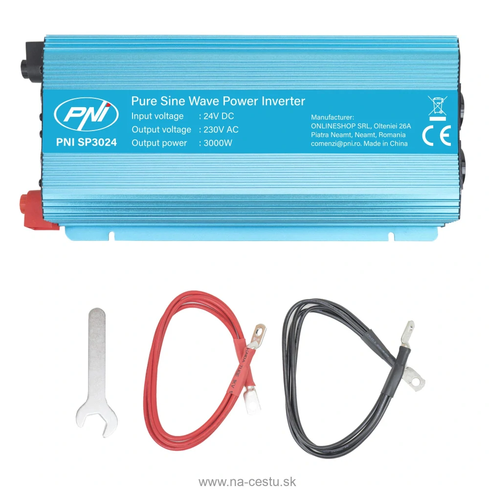Menič napätia PNI SP3024 24V napájací zdroj 230V výstup 3000W 