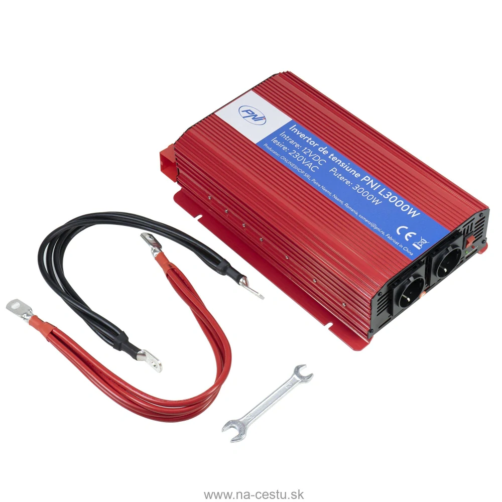 Menič napätia PNI L3000W, napájanie 12V/230V