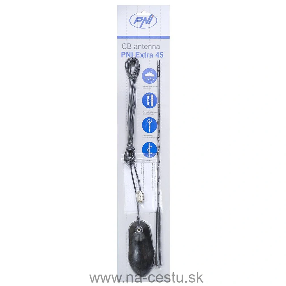 Anténa CB PNI Extra 45 s magnetom