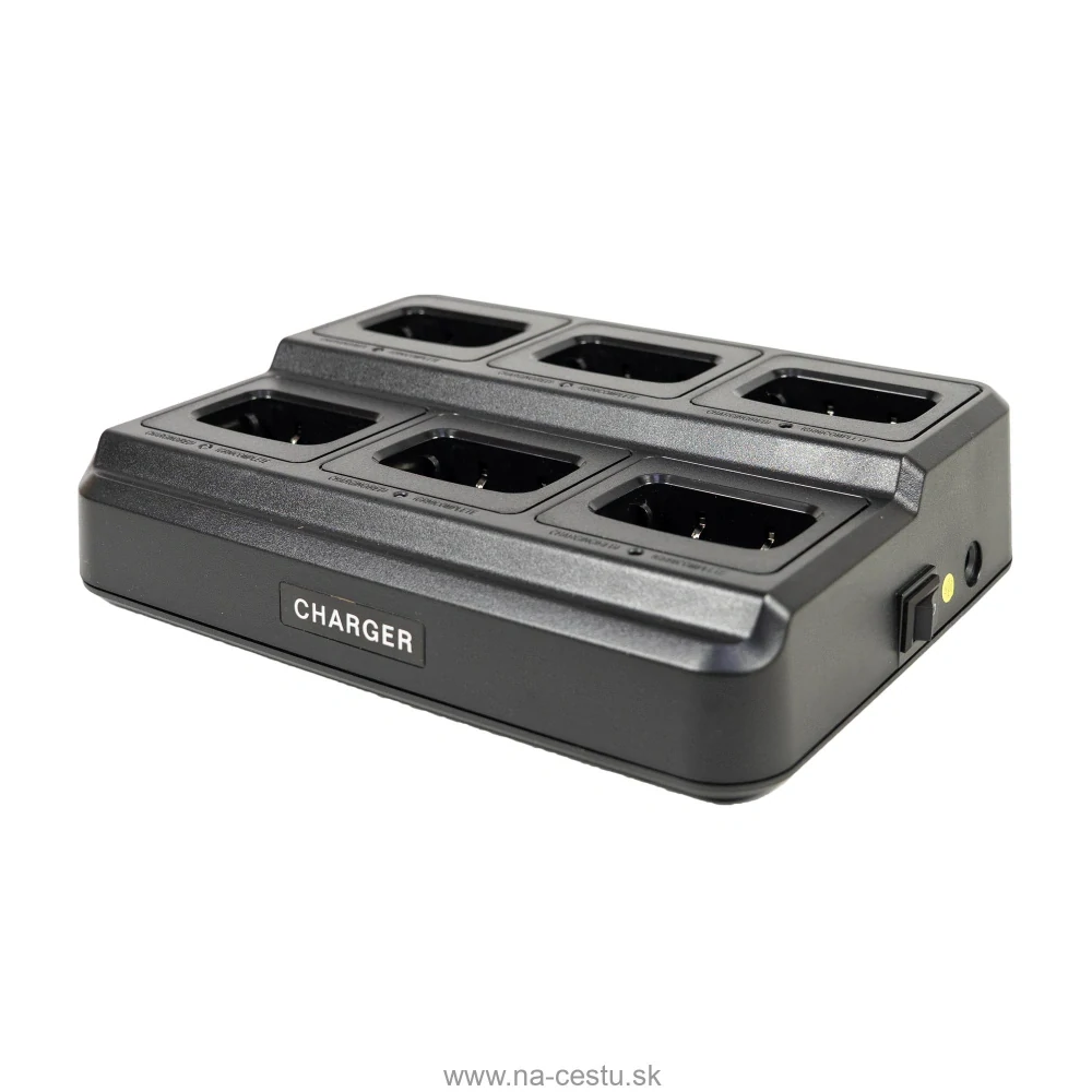 Multinabíjačka PNI WCR406 na súčasné nabíjanie 6 rádiostaníc PNI PMR R40 PRO