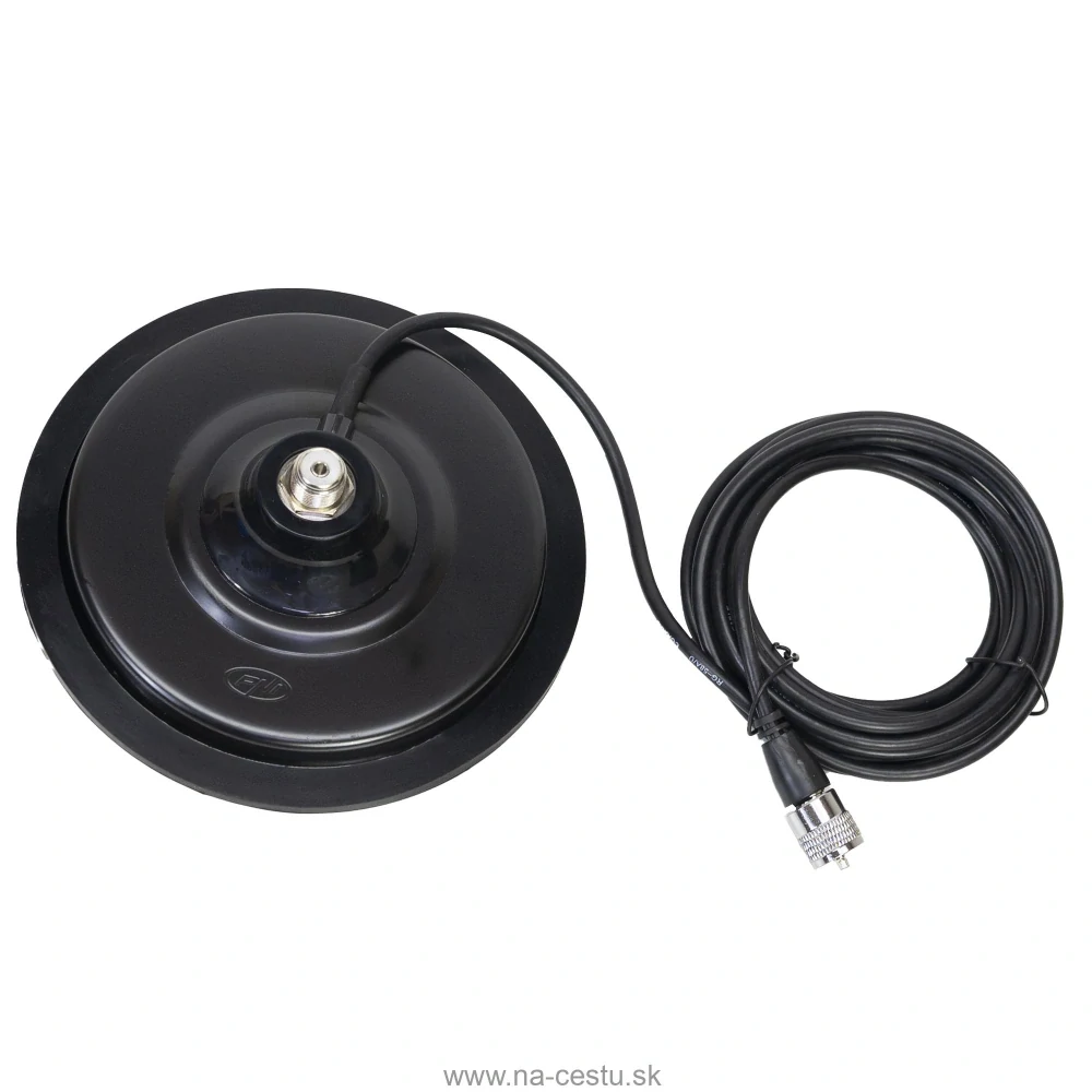Magnetická základňa PNI 170/PL 170 mm, tenká, obsahuje 4 m kábel a zástrčku PL259