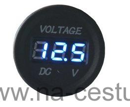 Voltmeter do auta 6-30V