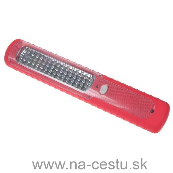 AKU LED svietidlo 60LED pracovná a rekreačná lampa s dynamom a magnetom