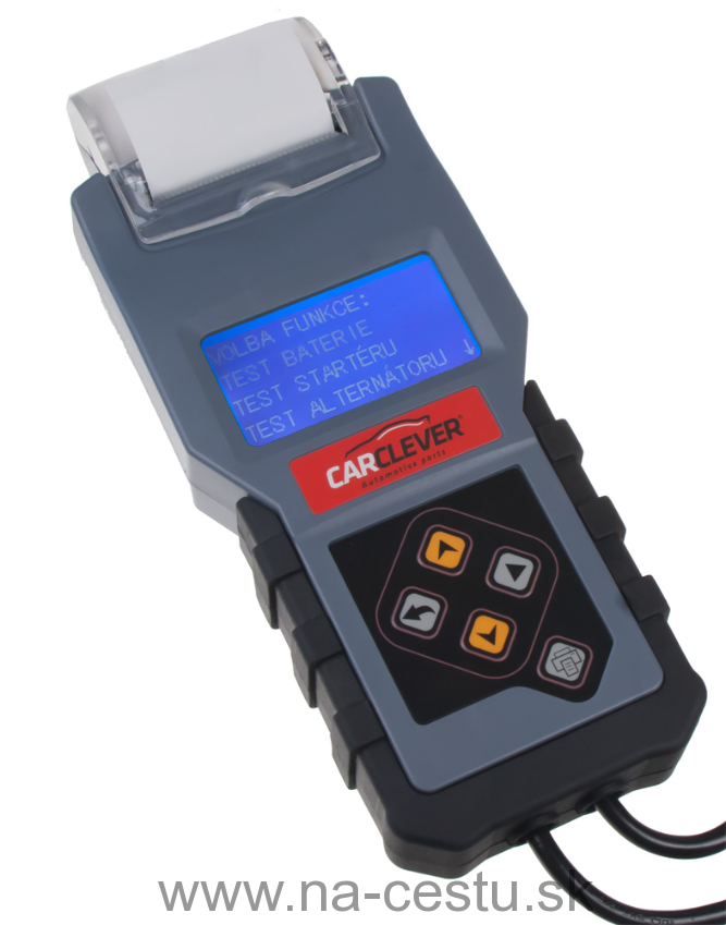 Tester akumulátorov s tlačiarňou 3v1