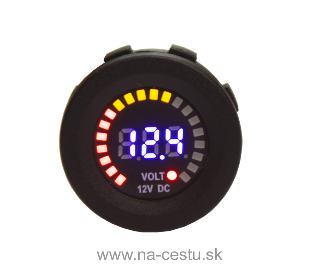 Digitálny voltmeter 12V s analógovou indikáciou