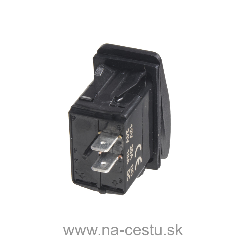 Rocker spínač bez podsvietenia