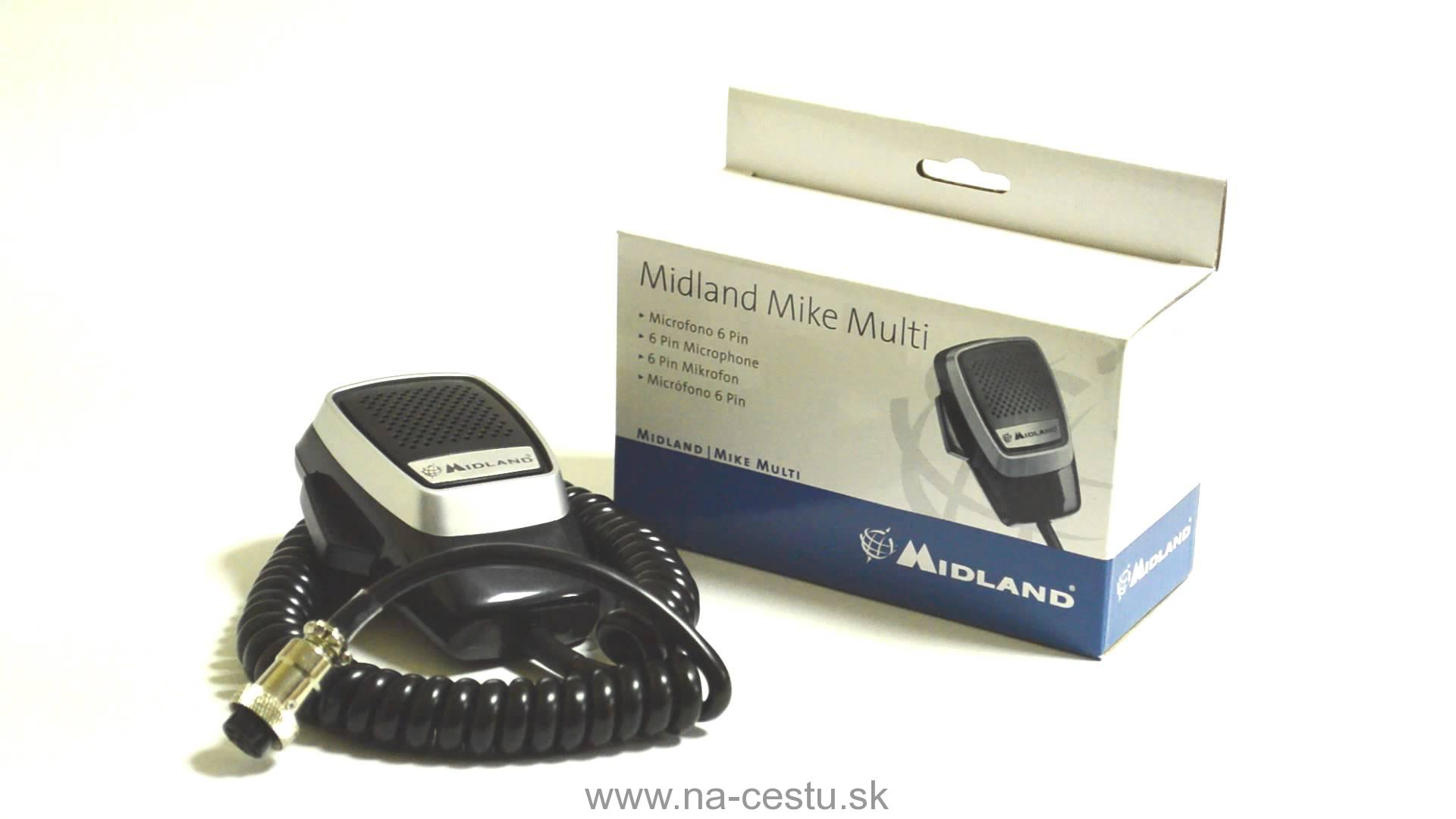 Originálny Midland multi mikrofón