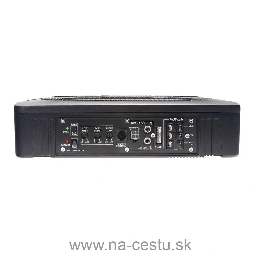 KUERL aktívny subwooferový box 6x9", 200W