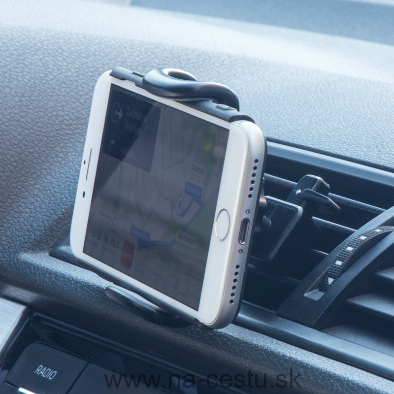Univerzálny držiak do vetracej  mriežky Smartphone 3,5 "- 6,5"
