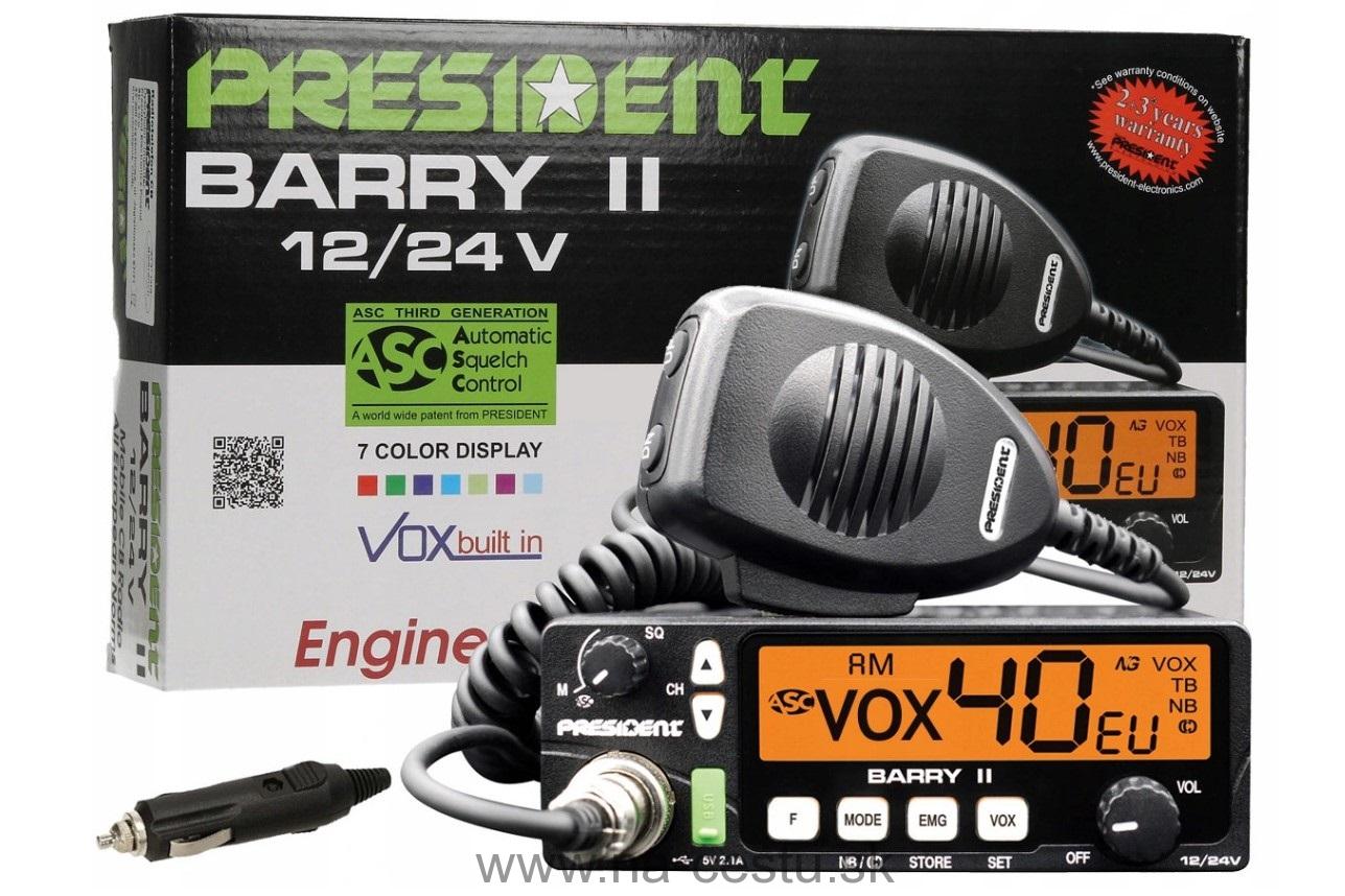 President BARRY II 