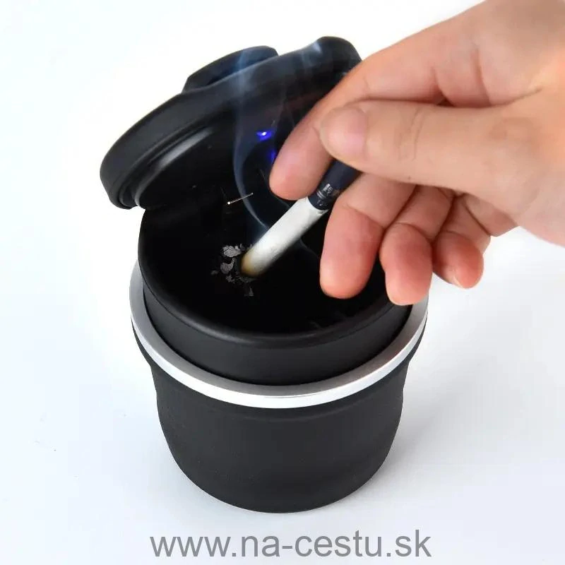 Popolník/odpadkový kôš do držiaka nápojov