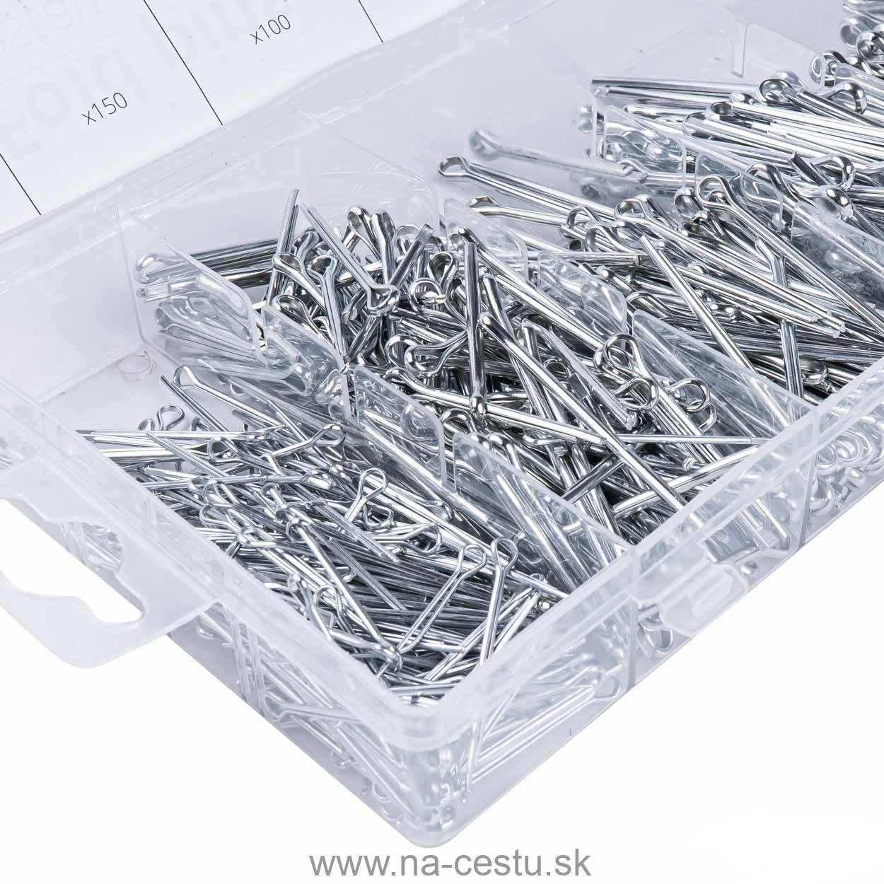 Sada závlačiek - 555ks