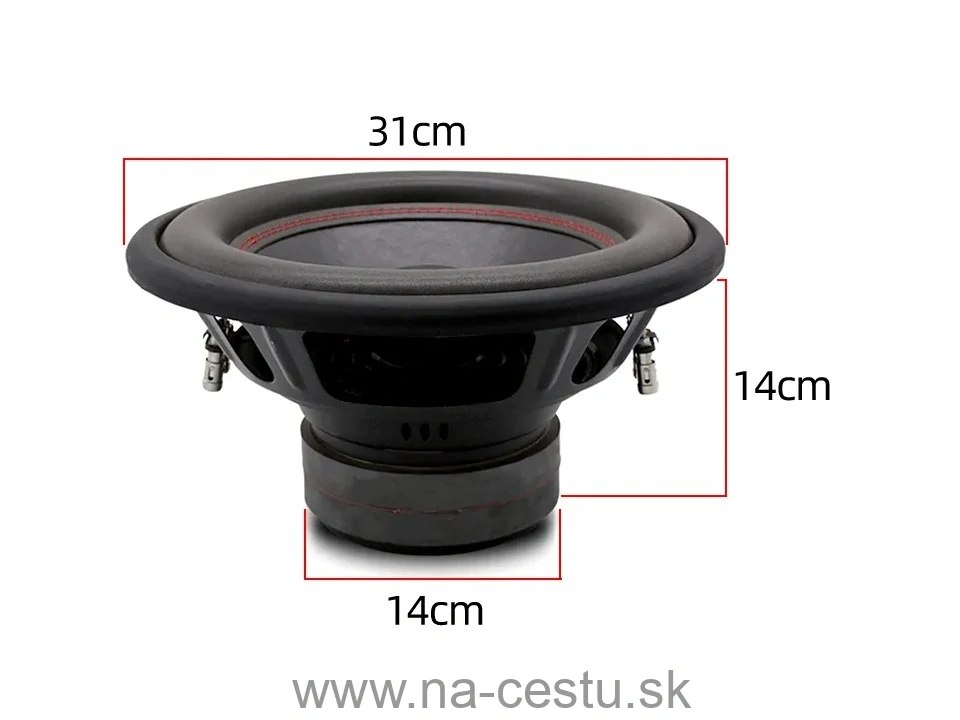 KUERL double coil basový reproduktor 12", výkon 260/2600Watt
