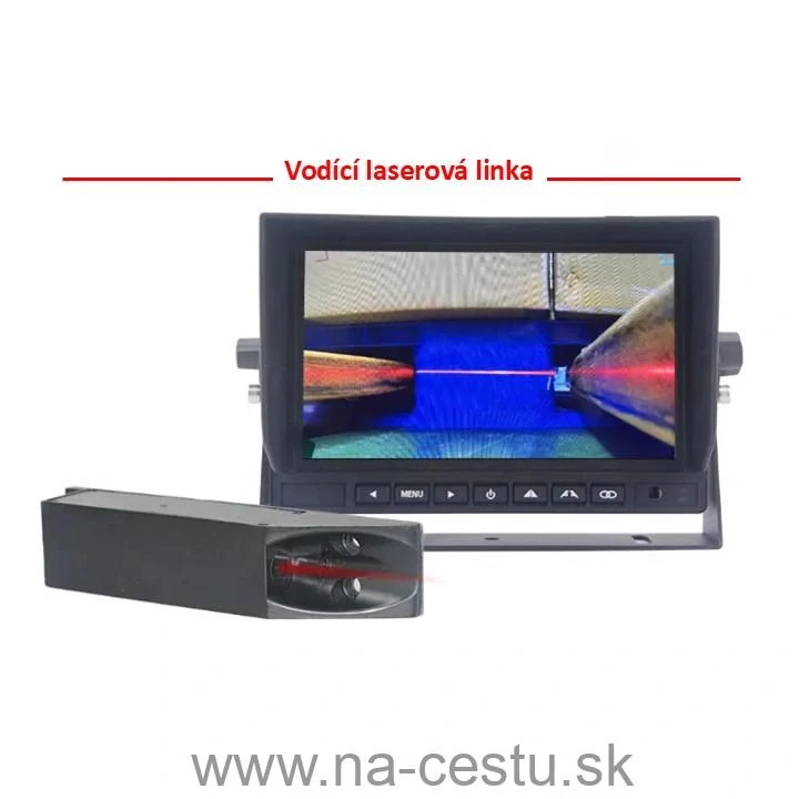 SET bezdrôtový kamerový systém s monitorom 7" AHD, DVR, pre vysokozdvižné vozíky