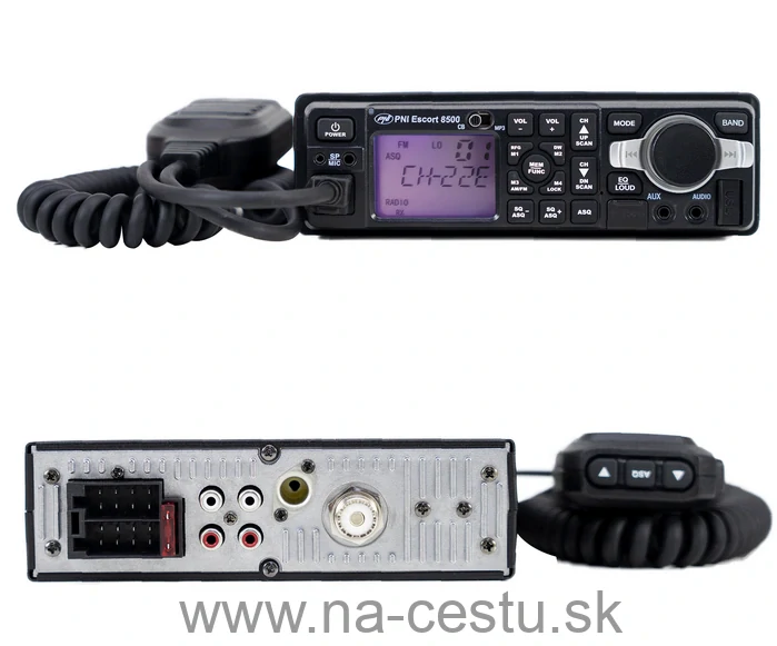 SADA CB vysielačky ,autorádia s MP3 prehrávačom PNI Escort HP 8500 ASQ