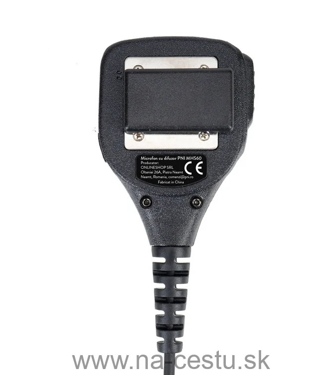 Mikrofon s reproduktorom pre vysielačky PNI HP62 a HP72