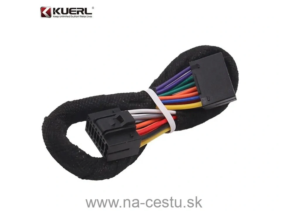 KUERL 4cestný DSP zosilňovač do auta pre autorádia s operačným systémom Android, 4 x 60W