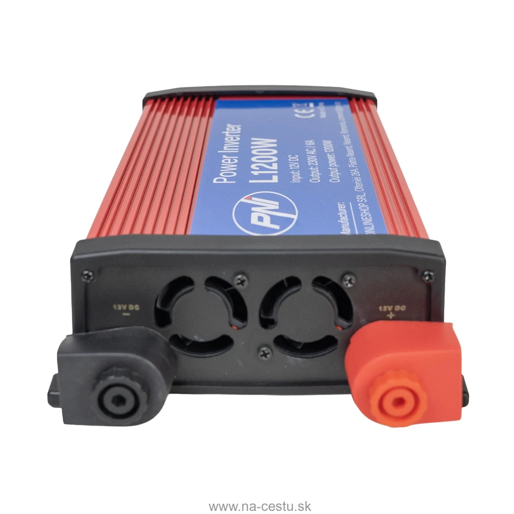 Napäťový menič PNI L1200W napájací zdroj 12V /230V výstup