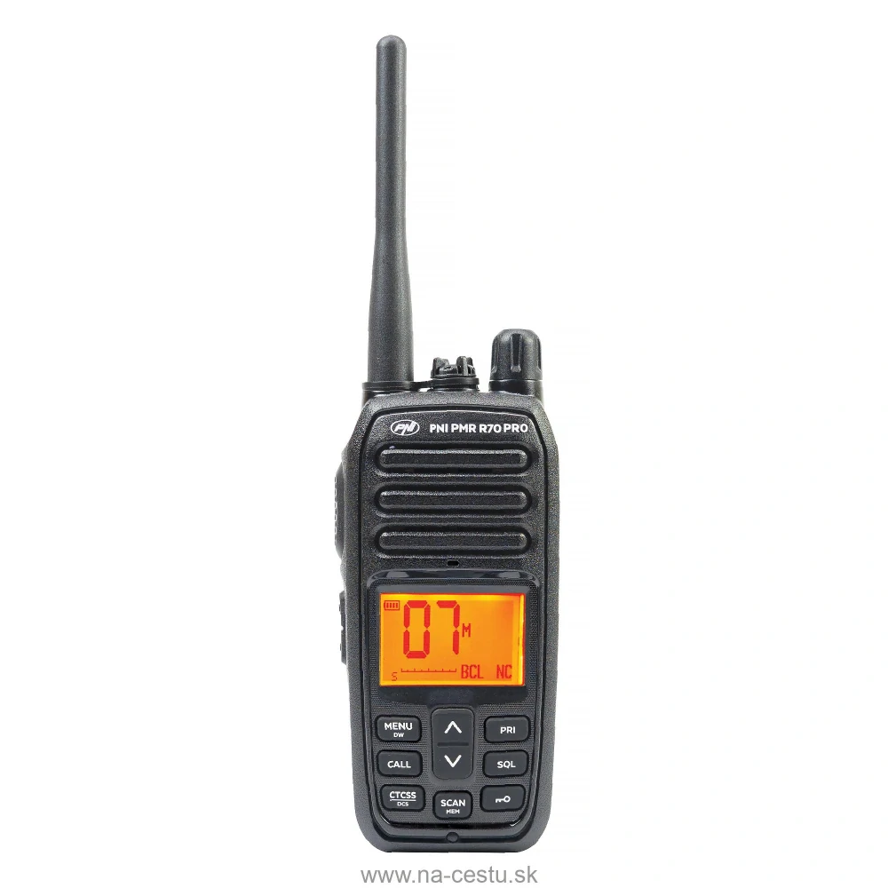 Prenosná rádiostanica PNI PMR R70 PRO 446MHz, 0,5W