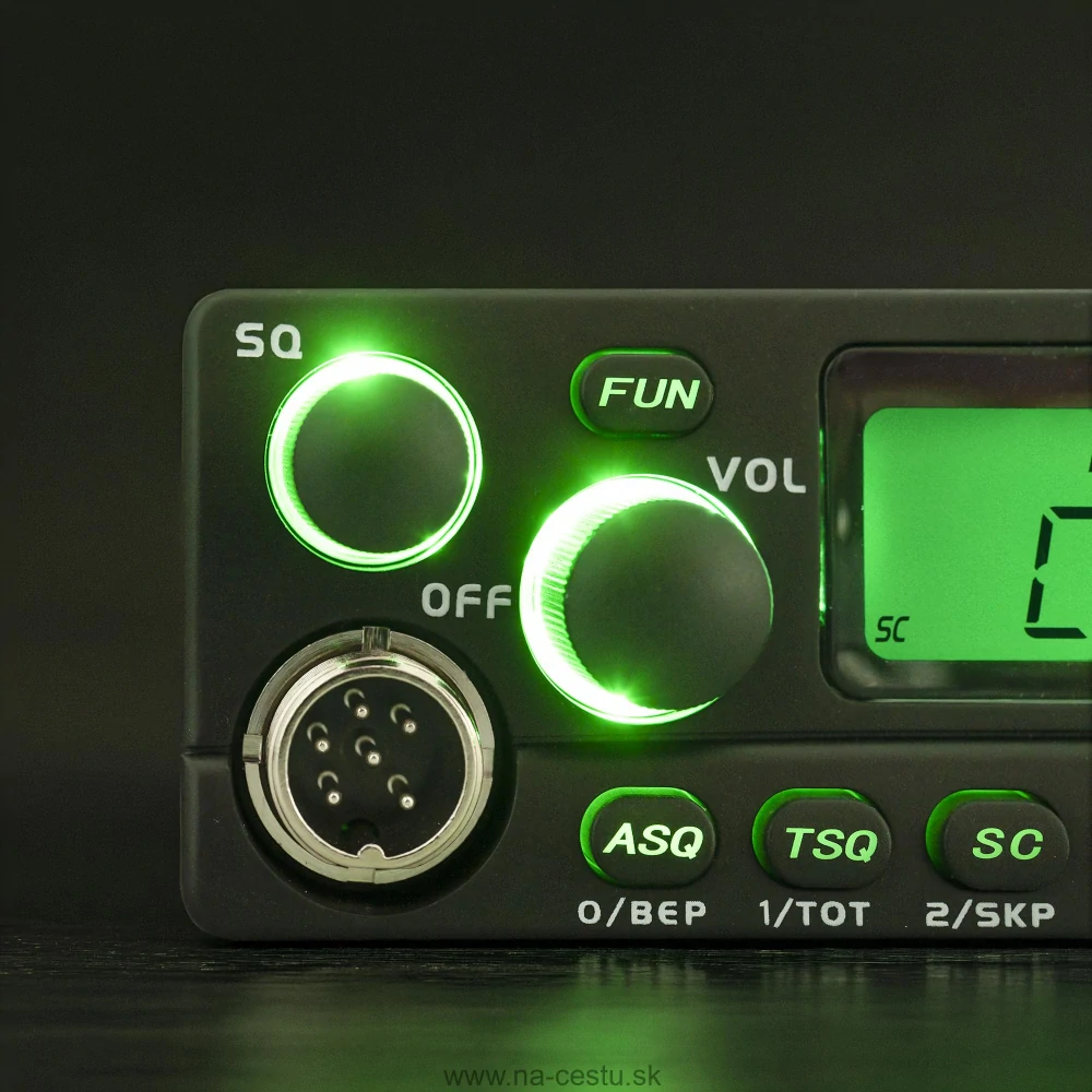 CB a amatérske rádio PNI Escort 60 Multistandard, FM/AM, 12V, ASQ, RF gain