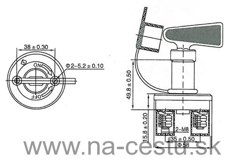 Odpojovač batérie 300A
