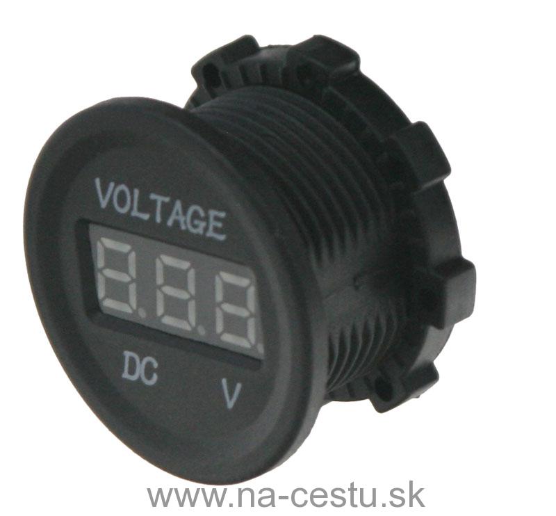 Voltmeter do auta 6-30V