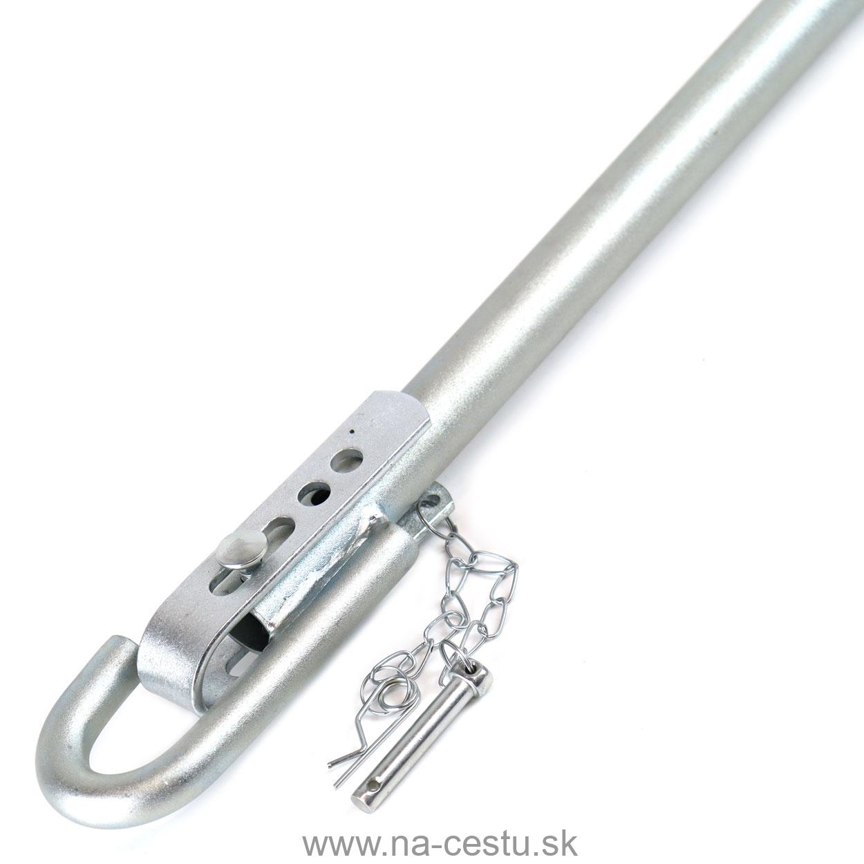 Pevná tyč s pružinou na ťahanie vozidiel 3T 205cm TUV CE