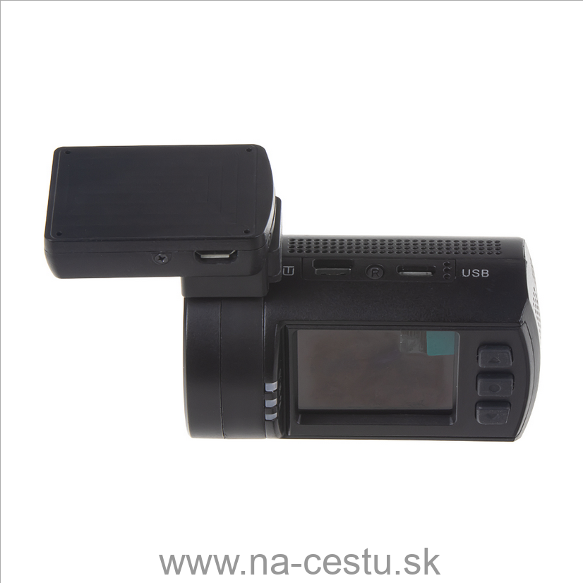 Miniatúrna 4K kamera, GPS + 1,5" LCD, WDR, ČESKÉ MENU