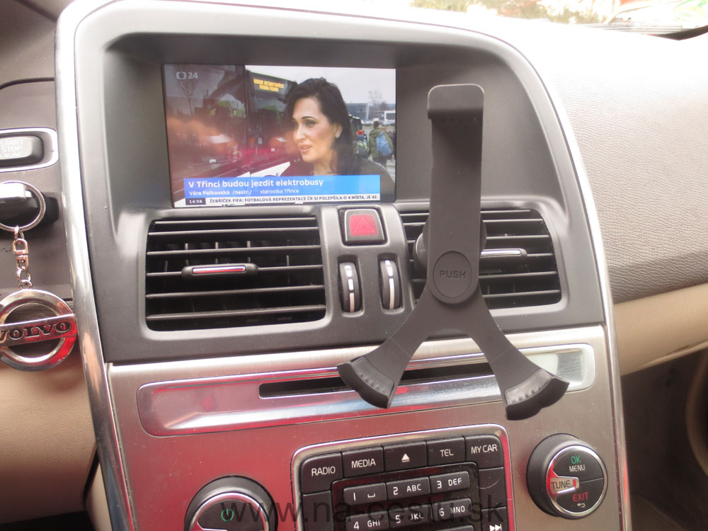 Univerzálny držiak do vetracej mriežky Smartphone 4,3 "-5,3"