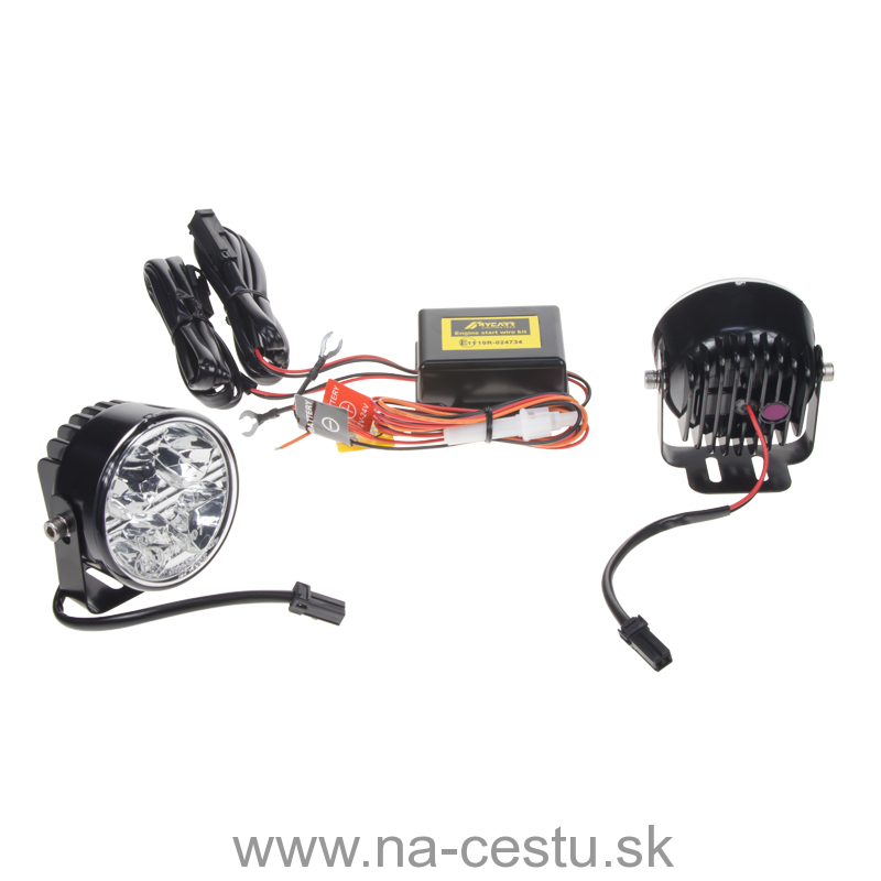 LED svetlá pre denné svietenie, okrúhle 70mm, ECE