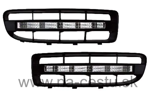 LED svetlá pre denné svietenie Škoda Octavia I 2000-10, ECE