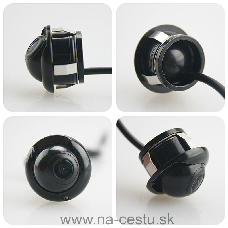 Kamera CCD zavŕtavacia PAL predná / zadná