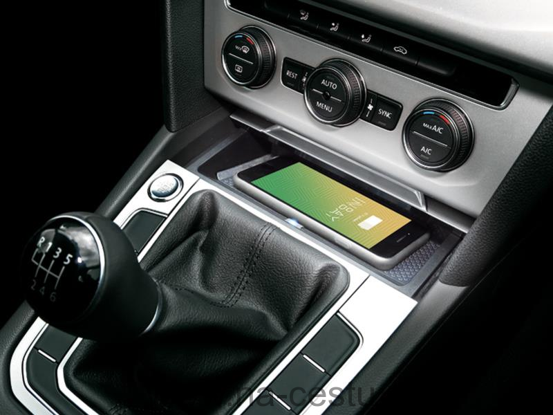 Qi indukčná INBAY nabíjačka telefónov VW Passat B8, Arteon