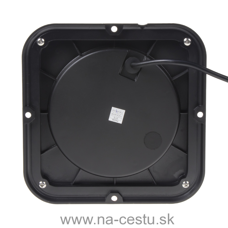 LED maják, 12-24V, 164 x 164mm, 64LED oranžový fix, ECE R10 R65