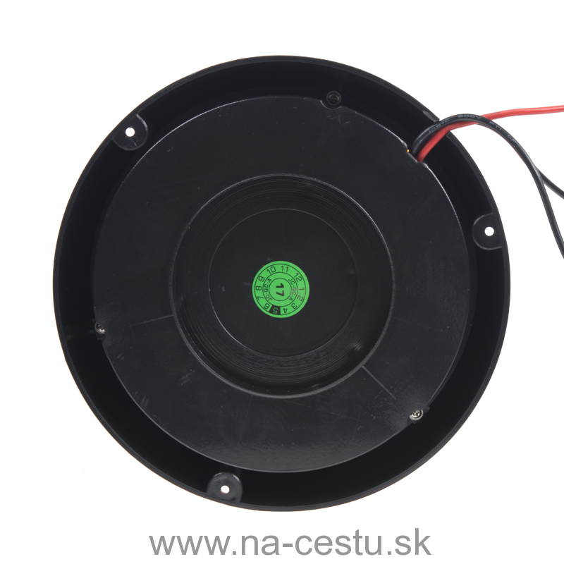 LED maják, 12-24V, oranžový, homologace