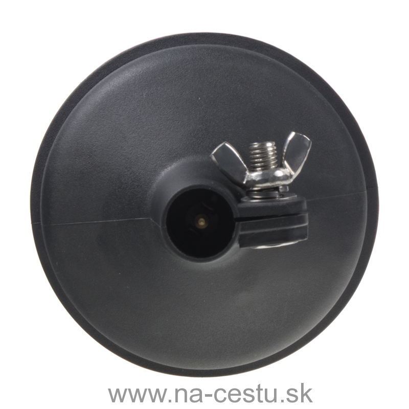 LED maják, 12-24V, oranžový na držiak, ECE R65