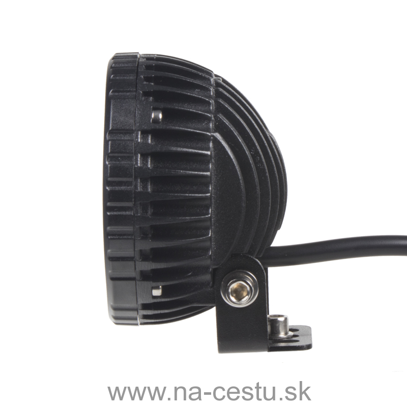 LED svetlo na pracovné stroje okrúhle 10-30V, 6 x 3W