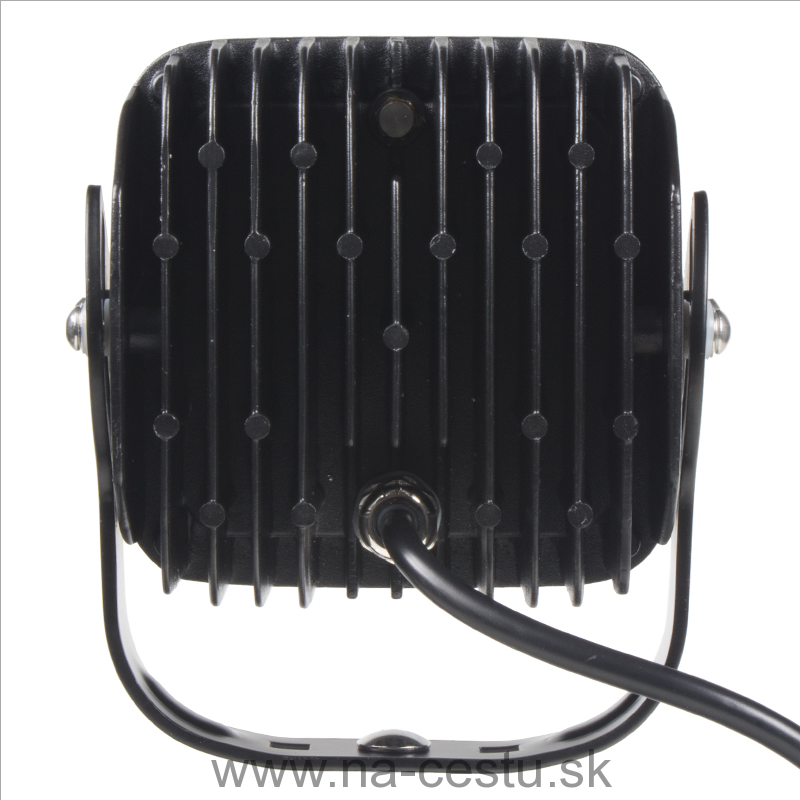 LED pracovné svetlo štvorcové, 9x3W, 127x127mm, ECE R10